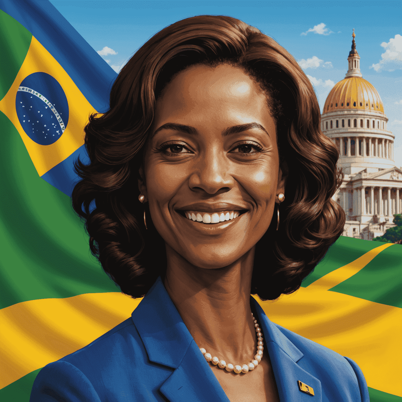 Capa do livro autobiográfico de Simone Tebet, mostrando a autora em um cenário político, vestida formalmente e com um sorriso confiante. O fundo sugere o Congresso Nacional do Brasil.